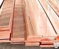 фото Полоса медная М2 от 0,4 до 6 мм