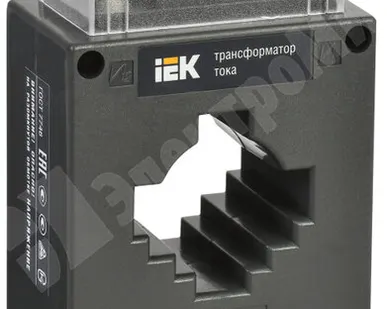 фото Трансформатор тока 400/5А 5ВА кл.0,5S под шину разм. до 40х10(40х10)мм под диам.кабеля 30 мм се ITT30-3-05-0400 IEK (ИЭК)