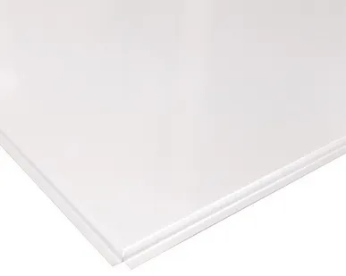 фото Панель с открытыми стыками Tegular AP600A6/45/T-24 белый оцинковка 9003 Эконом Албес