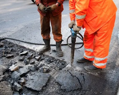 фото Демонтаж дорог