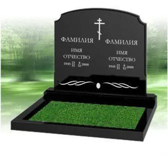 фото Памятник на двоих( троих) из гранита G17_1