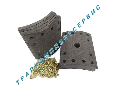 фото Тормозная накладка BMT 501570/572/01 (комплект на ось)