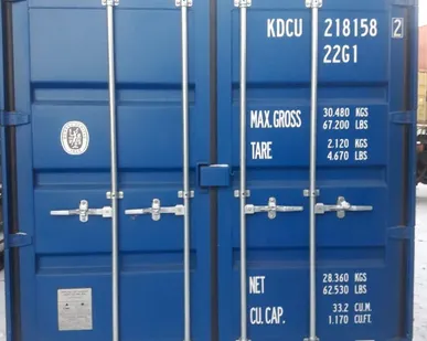 фото контейнер 20 футов новый