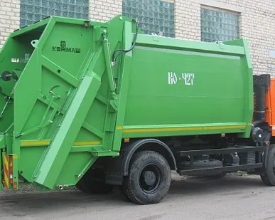 фото Мусоровозы с задней загрузкой КО-427-72 на шасси КАМАЗ-53605-23
в