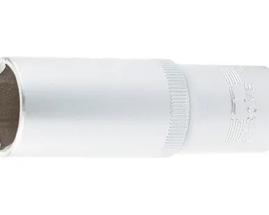 фото Головка торцевая 10 мм, 6-гранная, CrV, под квадрат 1/2" STELS