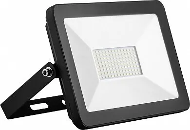 Фото №0 Прожектор светодиодный SAFFIT 2835 SMD, 50W 6400K AC220V/50Hz IP65, черный, SFL90-50