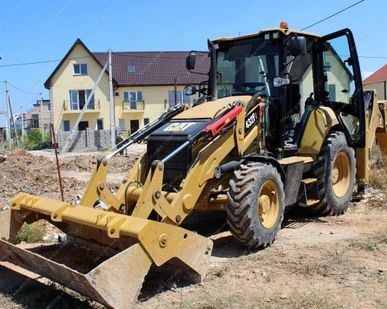 фото Аренда экскаватора-погрузчика Caterpillar 432F2, Севастополь
