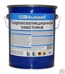 фото Мастика гидроизоляционая Bitumast 21.5 л