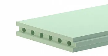 фото 4.1 ПГП для стен и перегородок 667*500*80мм пустотелая влагостойкая "AKSOLIT"