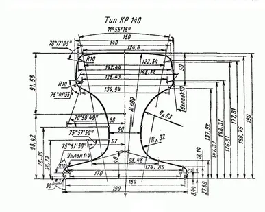 фото Крановые рельсы КР140