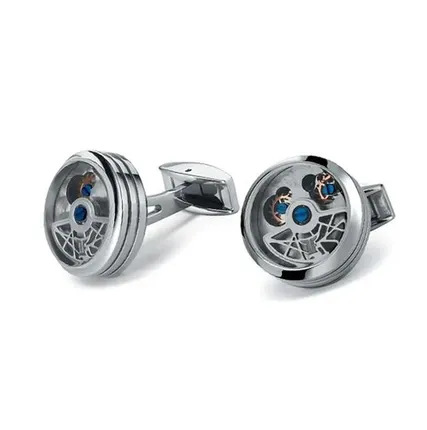 Фото №0 TF Est. 1968 Double Tourbillon Запонки CDT-SS99 TF Est. 1968 Double Tourbillon Запонки CDT-SS99