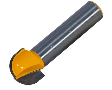 фото Фреза пазовая галтельная (12.7х10 мм; R 6.35 мм; хвостовик 8 мм) по дереву Энкор (9297)