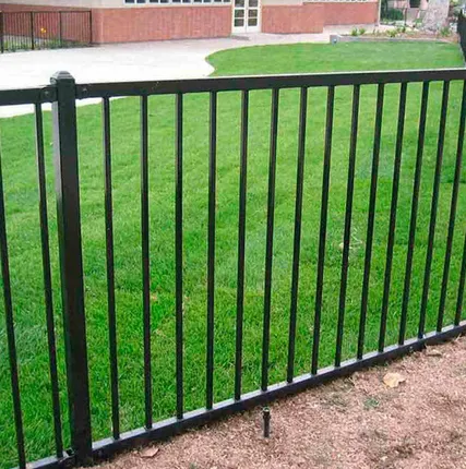 Фото №3 Забор металлический