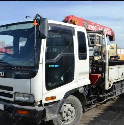 Фото №0 Аренда крана-манипулятора (КМУ) Hino 300, Набережные Челны