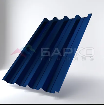 Фото №0 Профлист Н-60 -902мм(845 мм) RAL 5005 Полиэстер 0.7