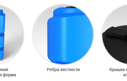 Фото №1 Емкость прямоугольная L 750 литров Серый