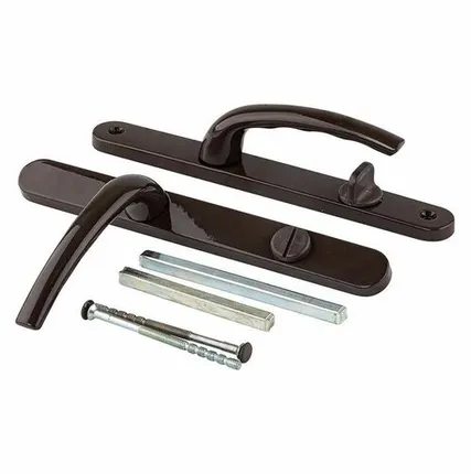 Фото №0 Гарнитур нажимной WC с подпружиниванием Star 25/90 (2 винта) Коричневый RAL8019