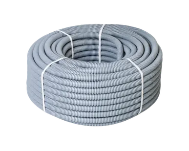 фото Труба гофрированная 25 мм легкая с зондом, ПВХ