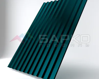 фото Профлист С-21 - 1050 мм (1000 мм) 00000892/65 Водная синь RAL 5021 Полиэстер 0.65