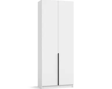 фото Рим 80 шкаф распашной 2Д + ящики Белый