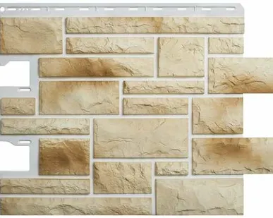 фото Фасадная панель Камень Пражский (цвет 04)