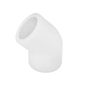 Фото №0 Угольник полипропиленовый 25мм, угол 45 градусов