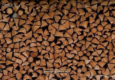 фото Дрова березовые колотые