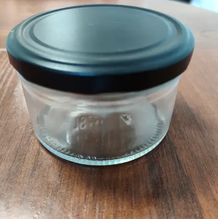 Фото №4 Банка ТО-82 190мл. из прозрачного толстого стекла с крышкой твист.