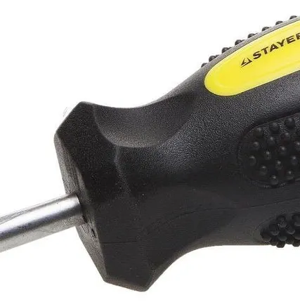 Фото №0 Отвертка STAYER &quot;MASTER&quot; HERCULES, Сr-V, SL 5,0 х 38мм
