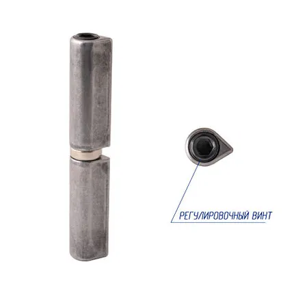 Фото №0 Петли стальные Apecs приварные для металлических дверей 140*20-B-ADJ (B2B)