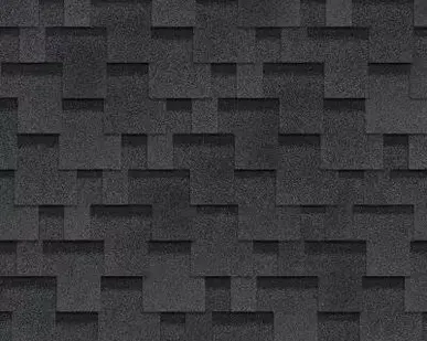 фото Финская черепица Shinglas Аккорд 4 цвета: коричневый, серый, красный, зеленый