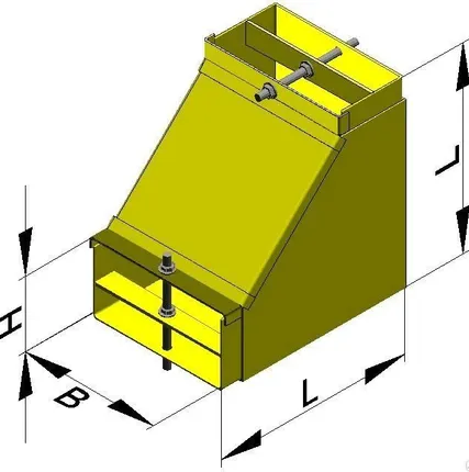 Фото №0 Короб угловой КУВ-0,1/0,1-ОЦ
в