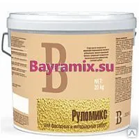 Фото №0 Руломикс текстурное покрытие для фасадных и интерьерных работ