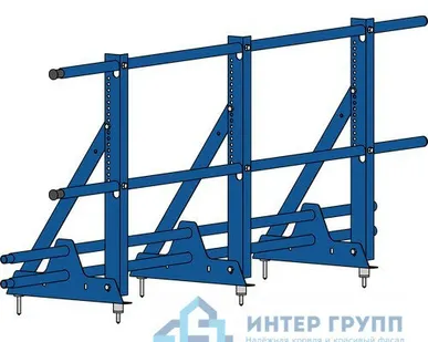 фото Ограждение ECONOM d-25 (круг) H-600/3,0м NEXT ТУ