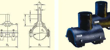 Фото №0 Патрубок-накладка SA FRIALEN ПЭ 100 SDR 11 Ду 110х90 мм