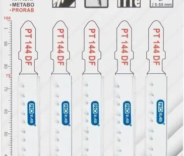 фото Полотна для электролобзика по металлу, европ. хвостовик, сталь Bi-metal, 5ш