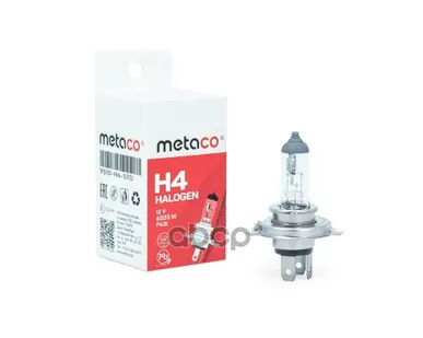 фото 9510H4STD METACO Лампа H4 12V 60/55W P43t METACO арт. 9510H4STD