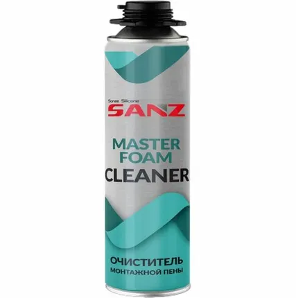 Фото №0 Очиститель пены монтажной SANZ CLEANER, 500 мл