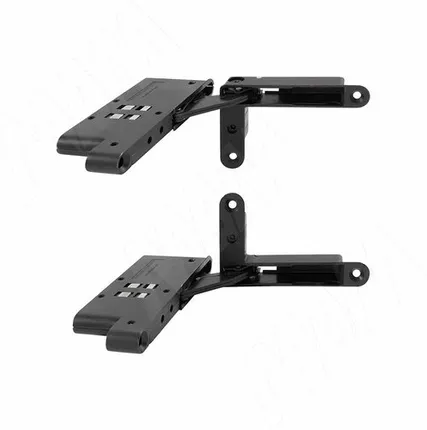 Фото №0 SECRET MAXI Комплект скрытых петель (90/100) с плавным закрыванием на один фасад, черный матовый (HH14800HBL)