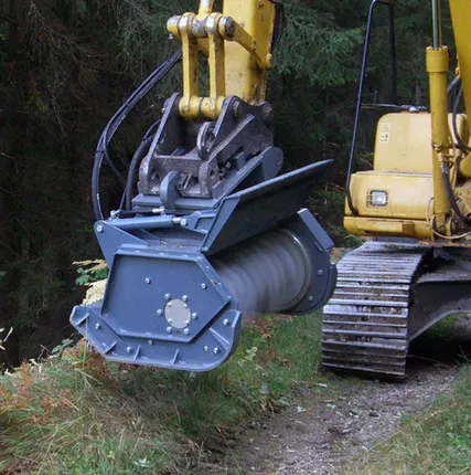 Фото №4 Мульчер на экскаватор