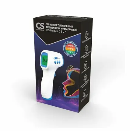 Фото №0 СИЭС МЕДИКА (CS MEDICA) ТЕРМОМЕТР ИНФРАКРАСНЫЙ CS-77