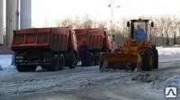 фото Вывоз снега самосвалом Howo