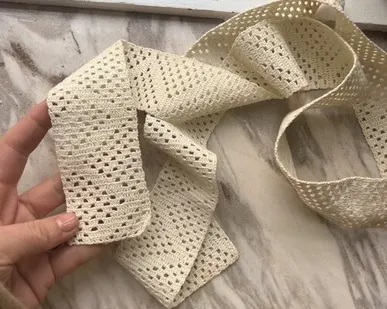 фото Кружево 5х125 см коклюшки