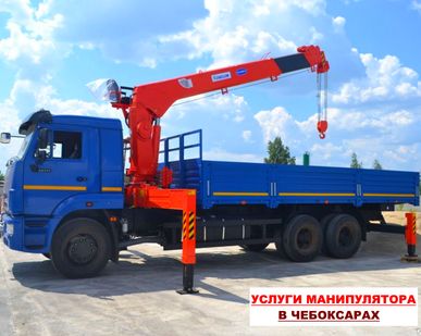 фото Услуги манипулятора КАМАЗ