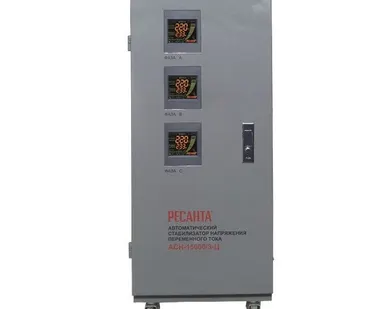 фото Стабилизатор напряжения РЕСАНТА АСН-15000/3-Ц