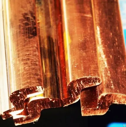 Фото №0 Профиль медный1 от М1 М2 медь М3 0.5мм до МН-20 МОБ 500мм марка