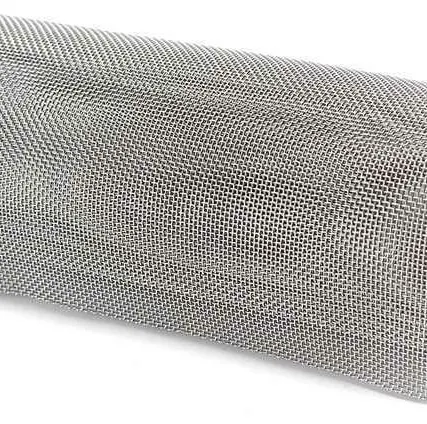 Фото №0 Стальная тканная сетка ячейка 0,8 мм. Проволока 0,32 мм. Высота 1000 мм. Длина 2м.