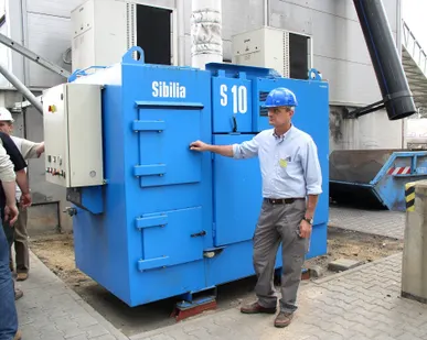 фото Промышленный пылесос Sibilia S10E