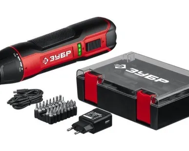 фото Отвертка аккумуляторная Зубр ЗО-4 КН33