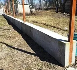 фото Ленточный фундамент